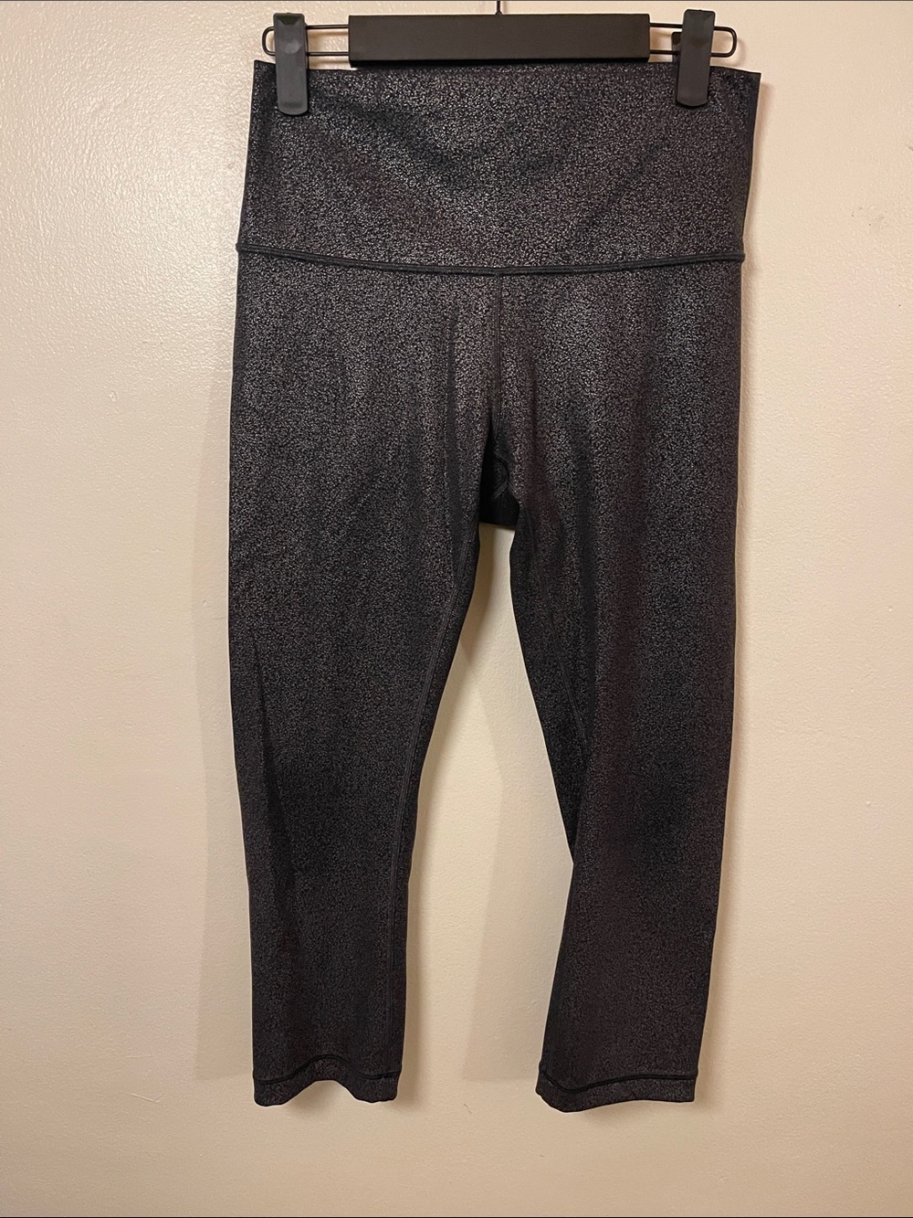 lululemon athletica Shimmery Black High-Rise Leggings